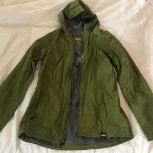 REI Co-Op rain slick jacket